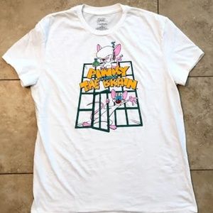 90's Nostalgia Pinky and the Brain T-shirt